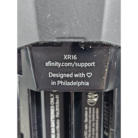 Xfinity Comcast XR16 Voice Control Remote Control OEM Original L222801-2 - Picture 4 of 6